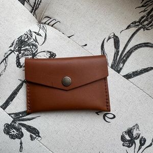 Portland Leather envelope wallet Honey